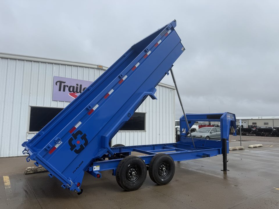 New 2027 Buckshot MFG GTI316 16' X 83" X 36" Dump Trailer
