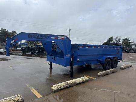New 2027 Buckshot MFG GTI316 16' X 83" X 36" Dump Trailer
