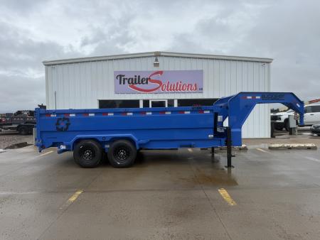 New 2027 Buckshot MFG GTI316 16' X 83" X 36" Dump Trailer