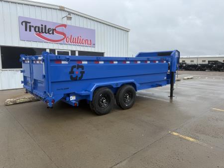 New 2027 Buckshot MFG GTI316 16' X 83" X 36" Dump Trailer
