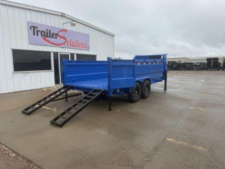 New 2027 Buckshot MFG GTI316 16' X 83" X 36" Dump Trailer