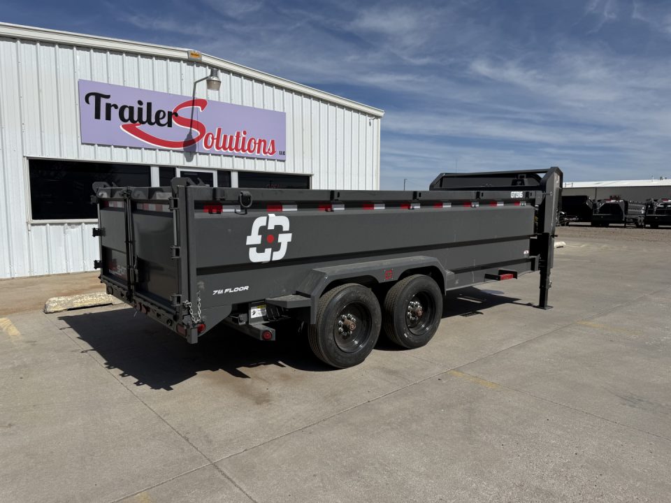 New 2027 Buckshot MFG GTI316 16' X 83" X 36" 8K Axles Dump Trailer