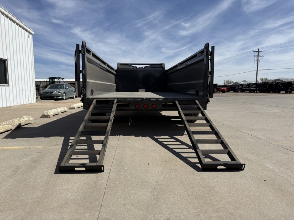 New 2027 Buckshot MFG GTI316 16' X 83" X 36" 8K Axles Dump Trailer