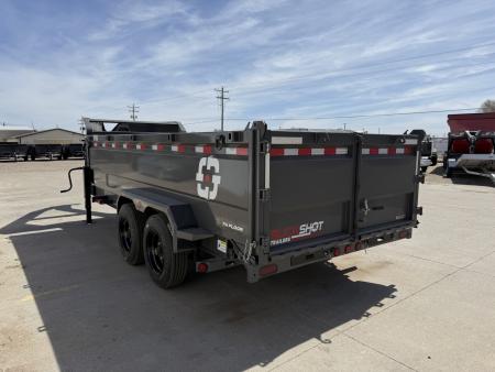 New 2027 Buckshot MFG GTI316 16' X 83" X 36" 8K Axles Dump Trailer