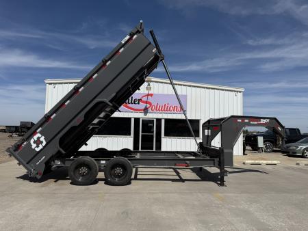 New 2027 Buckshot MFG GTI316 16' X 83" X 36" 8K Axles Dump Trailer