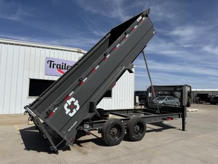 New 2027 Buckshot MFG GTI316 16' X 83" X 36" 8K Axles Dump Trailer