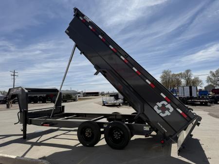 New 2027 Buckshot MFG GTI316 16' X 83" X 36" 8K Axles Dump Trailer