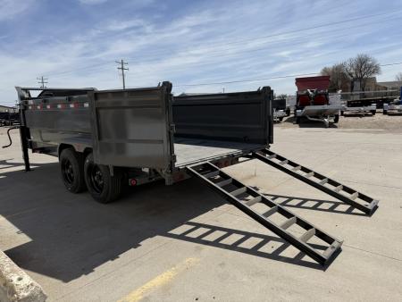New 2027 Buckshot MFG GTI316 16' X 83" X 36" 8K Axles Dump Trailer