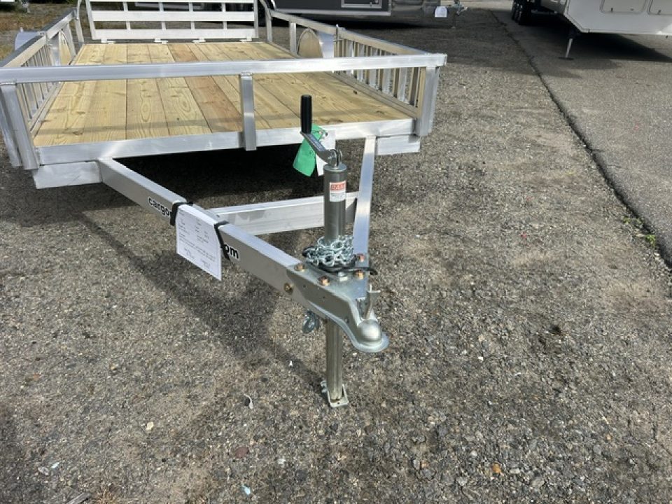 New 2027 ALCOM 6 ft. wide by 12 ft. long , single axle with lift out side ramps Utility Trailer