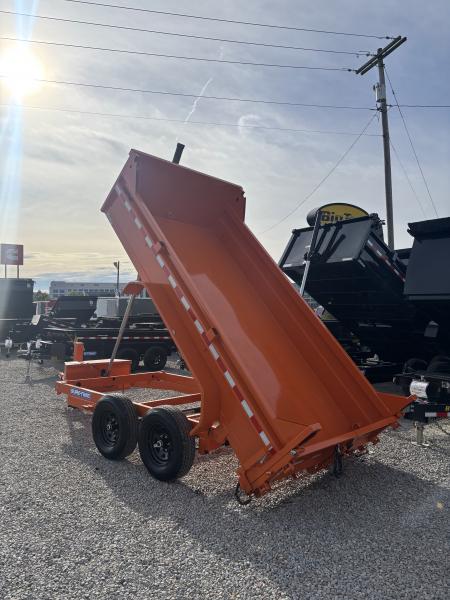 New 2027 Sure-Trac 6x12 Telescopic Dump Trailer With Hydraulic Jack