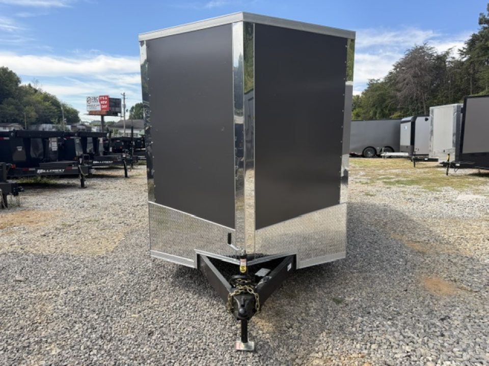New Spartan 7x16 10K Charcoal W/ Barn Doors