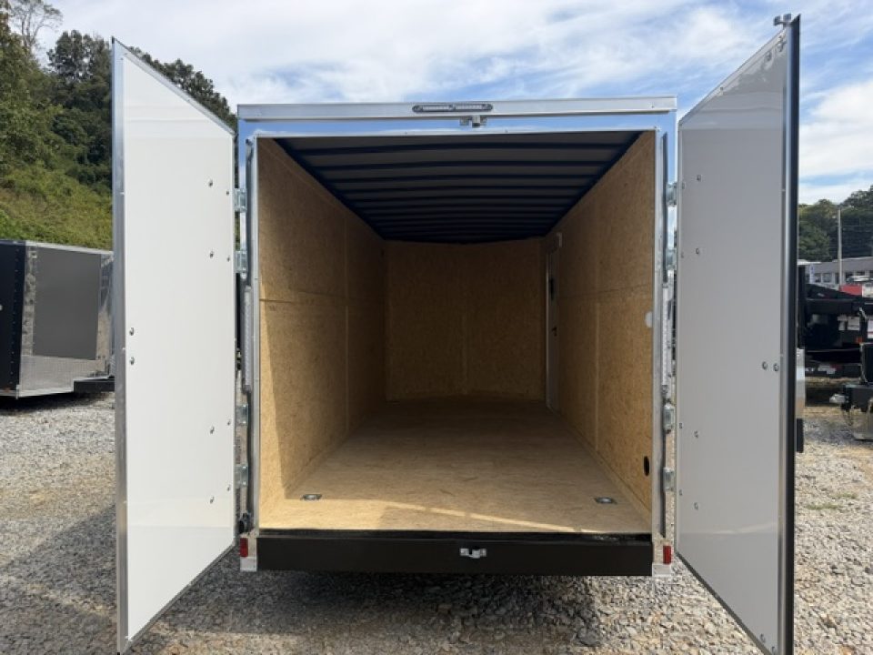 New Spartan 7x16 10K Charcoal W/ Barn Doors