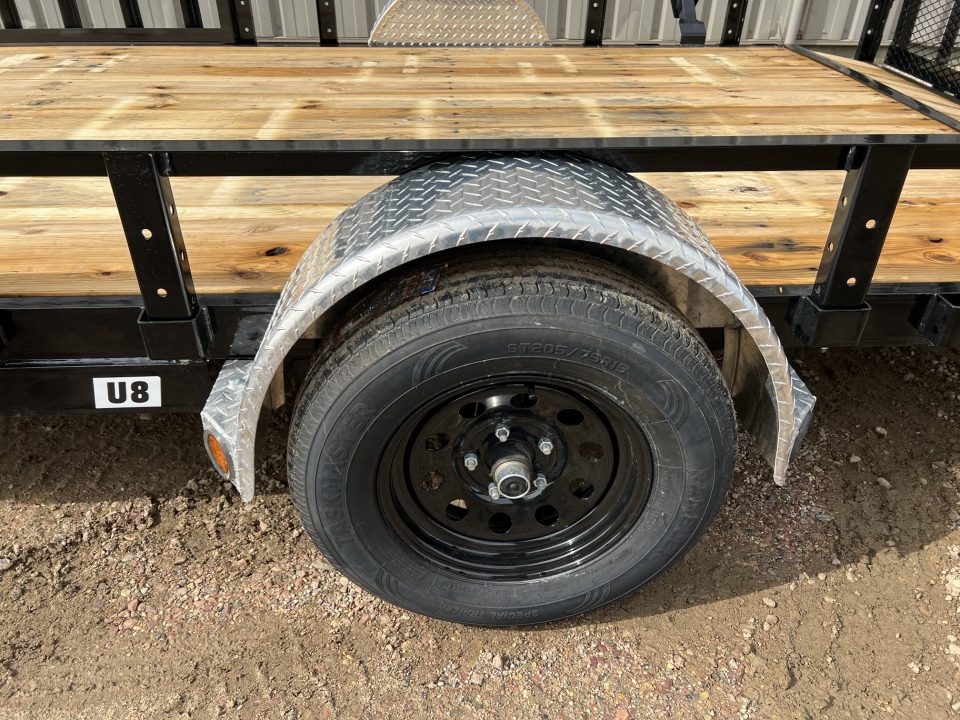 New 2027 PJ Trailers 14' ATV Utility U8 Utility Trailer