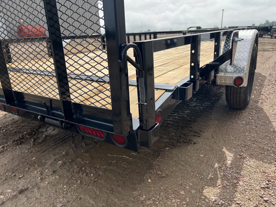 New 2027 PJ Trailers 14' ATV Utility U8 Utility Trailer