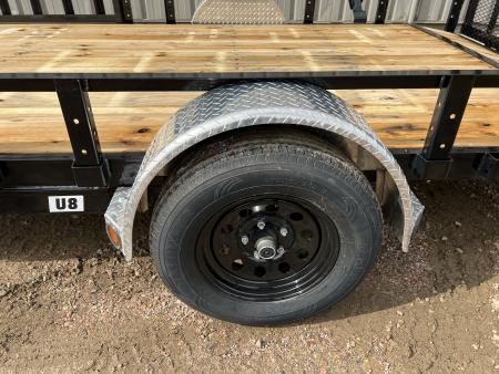 New 2027 PJ Trailers 14' ATV Utility U8 Utility Trailer