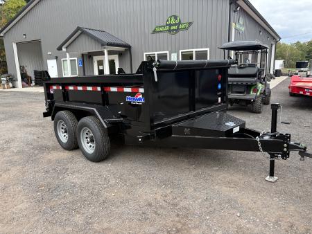 New 2027 Hawke Trailers 6x10 10K Dump Trailer w/ Tarp Kit