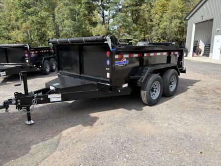 New 2027 Hawke Trailers 6x10 10K Dump Trailer w/ Tarp Kit