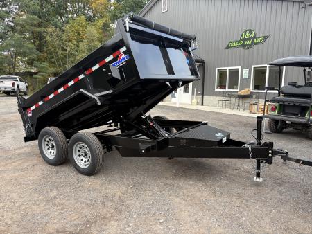 New 2027 Hawke Trailers 6x10 7K Dump Trailer with Tarp Kit