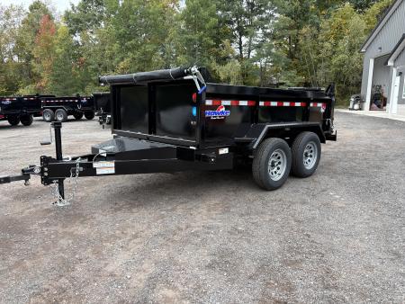 New 2027 Hawke Trailers 6x10 7K Dump Trailer with Tarp Kit