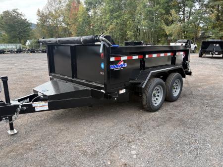 New 2027 Hawke Trailers 6x10 7K Dump Trailer with Tarp Kit