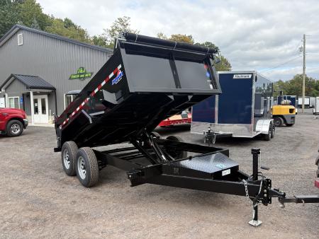 New 2027 Hawke Trailers 6x12 10K Dump Trailer with tarp Kit