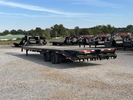 Used 2019 MAXXD 102"X32' 40K Gooseneck Flatbed Trailer