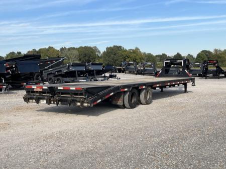 Used 2019 MAXXD 102"X32' 40K Gooseneck Flatbed Trailer