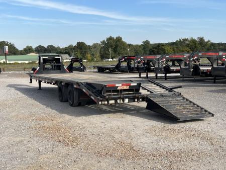 Used 2019 MAXXD 102"X32' 40K Gooseneck Flatbed Trailer
