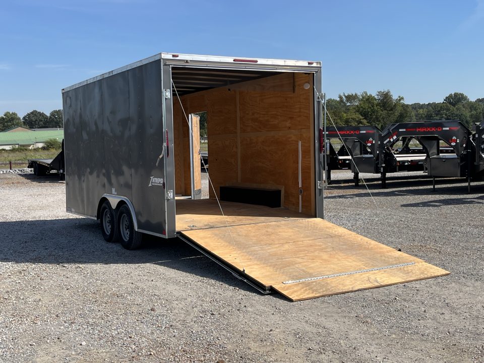 Used 2023 Homesteader 8.5'X16' 7K GVWR Enclosed Trailer