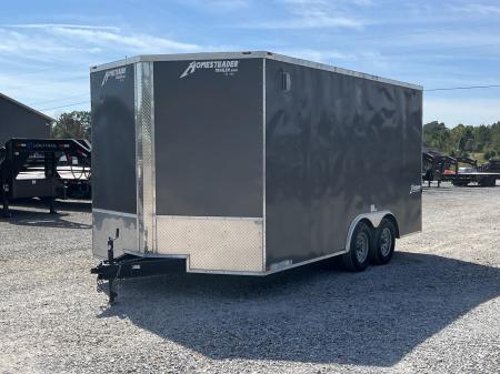 Used 2023 Homesteader 8.5'X16' 7K GVWR Enclosed Trailer