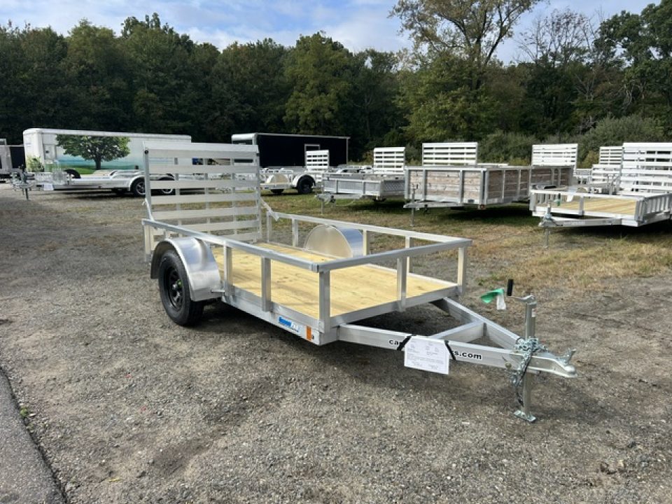 New 2027 ALCOM 5' X10 ' Aluminum Frame , open, 2,990 lb. GVWR Utility Trailer