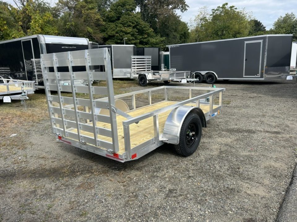 New 2027 ALCOM 5' X10 ' Aluminum Frame , open, 2,990 lb. GVWR Utility Trailer