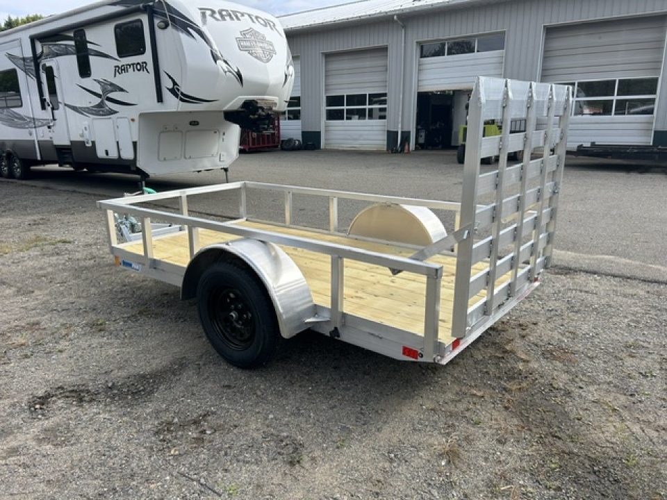 New 2027 ALCOM 5' X10 ' Aluminum Frame , open, 2,990 lb. GVWR Utility Trailer
