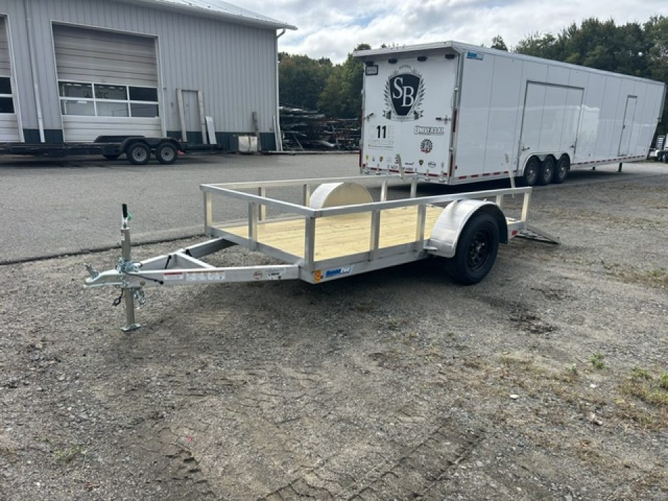 New 2027 ALCOM 5' X10 ' Aluminum Frame , open, 2,990 lb. GVWR Utility Trailer