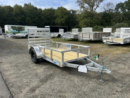 New 2027 ALCOM 5' X10 ' Aluminum Frame , open, 2,990 lb. GVWR Utility Trailer