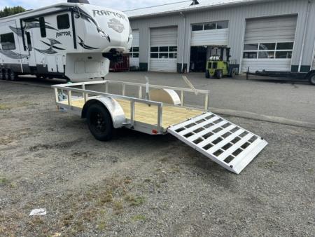 New 2027 ALCOM 5' X10 ' Aluminum Frame , open, 2,990 lb. GVWR Utility Trailer