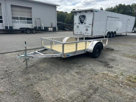New 2027 ALCOM 5' X10 ' Aluminum Frame , open, 2,990 lb. GVWR Utility Trailer