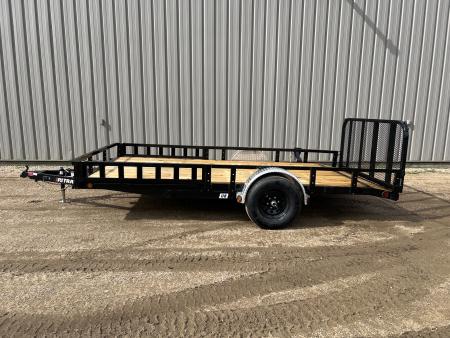 New 2027 PJ Trailers 14' ATV Utility U8 5K Axle Utility Trailer