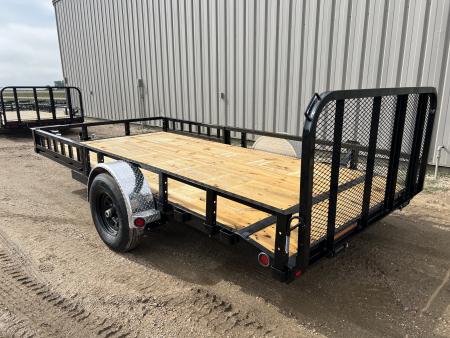 New 2027 PJ Trailers 14' ATV Utility U8 5K Axle Utility Trailer