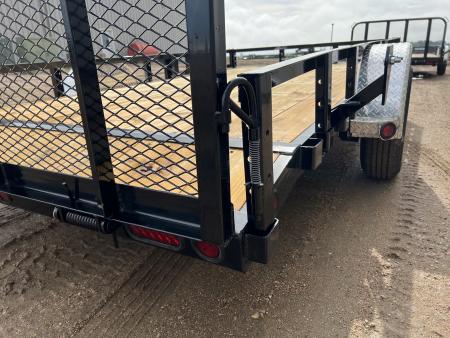 New 2027 PJ Trailers 14' ATV Utility U8 5K Axle Utility Trailer