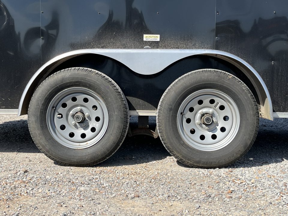 Used 2022 South GA 7'X16' 7K GVWR Enclosed Trailer