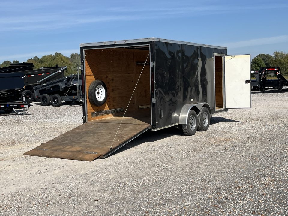 Used 2022 South GA 7'X16' 7K GVWR Enclosed Trailer
