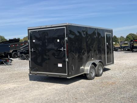 Used 2022 South GA 7'X16' 7K GVWR Enclosed Trailer