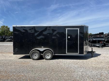Used 2022 South GA 7'X16' 7K GVWR Enclosed Trailer