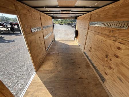 Used 2022 South GA 7'X16' 7K GVWR Enclosed Trailer