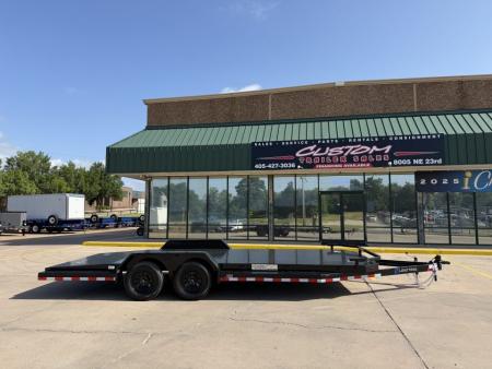 New #013713 2027 LOAD TRAIL CZ 20 X 83 TANDEM AXLE 7K STEEL FLOOR CAR HAULER