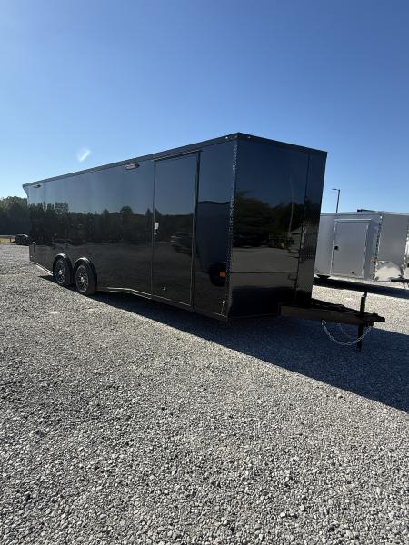 New 2027 Rock Solid Cargo 8.5x24 Cargo / Enclosed Trailer, 5200# TORSION AXLES, BLACKOUT PACKAGE, POLYCORE, SEMI SCREWLESS