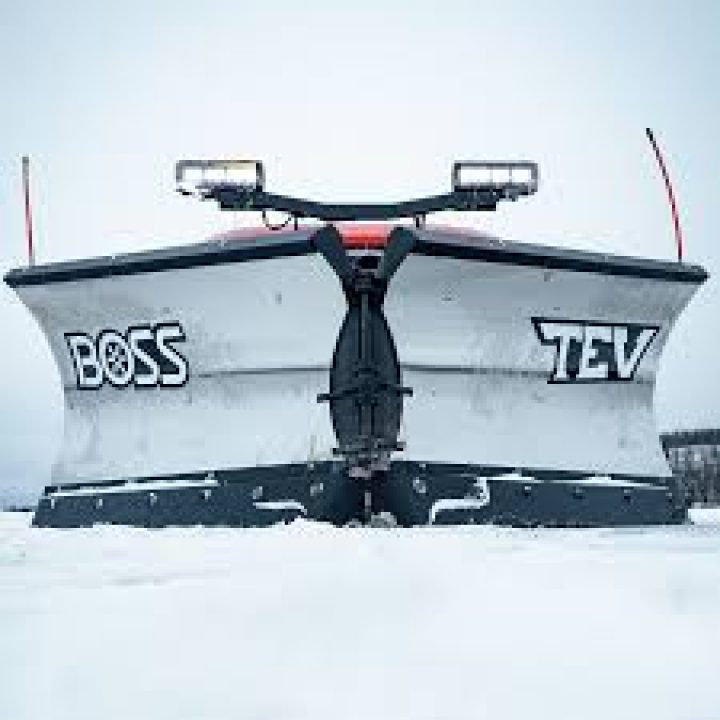 New 2026 BOSS 9.2 Stainless Steel TEV Snow Plow