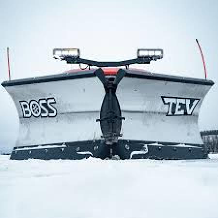 New 2026 BOSS 9.2 Stainless Steel TEV Snow Plow