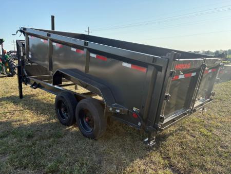 New 2027 MAXX-D 83x16 Tandem 18K Telescopic Dump Trailer W/ 3' Sides